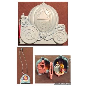 Disney- Princess Cinderella play set & necklace “Once Upon A Time” (bundle)